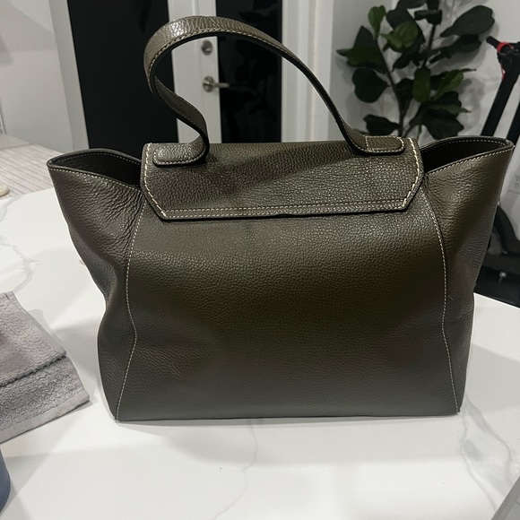 Valentino army green handle- crossbody strap certificate of quality included - Picture 7 of 9